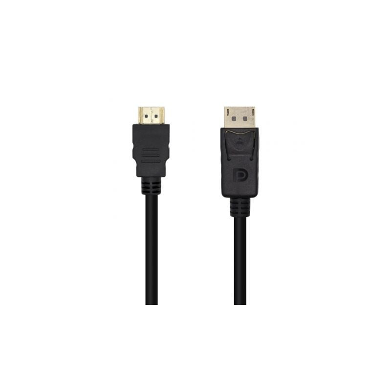 CABLE AISENS DISPLAYPORT MACHO/HDMI MACHO 3M NEGRO