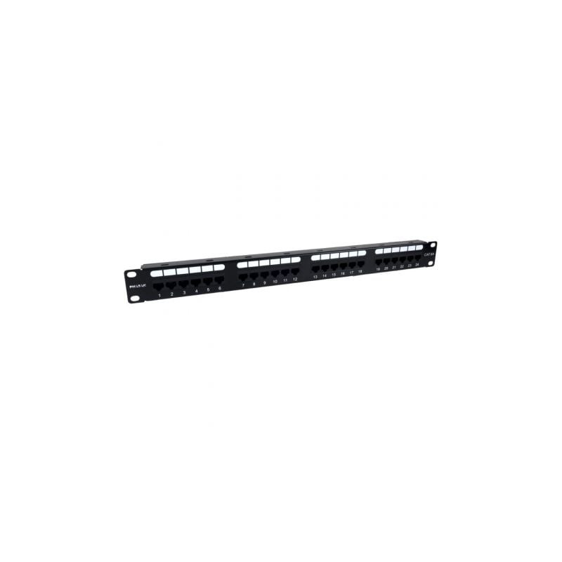 PATCH PANEL 19" PHASAK CAT.6A UTP 24P 1U PU 2421