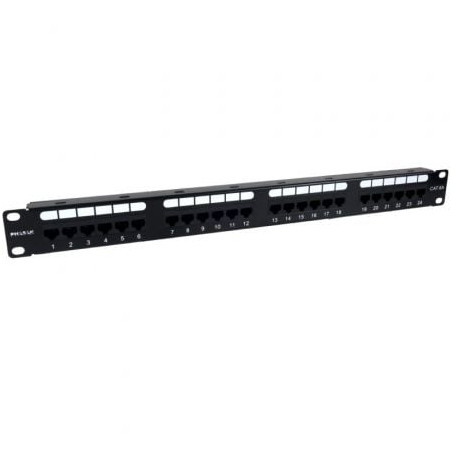 PATCH PANEL 19" PHASAK CAT.6A UTP 24P 1U PU 2421