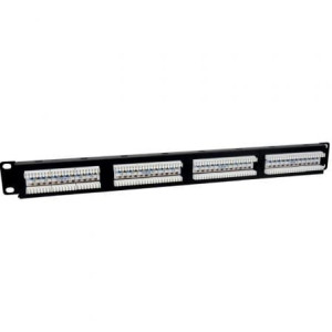PATCH PANEL 19" PHASAK CAT.6A UTP 24P 1U PU 2421