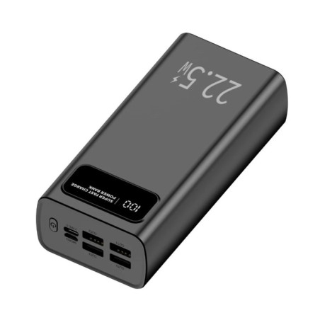 POWERBANK 30000MAH LEOTEC LEPOW30W22W 22.5W NEGRA