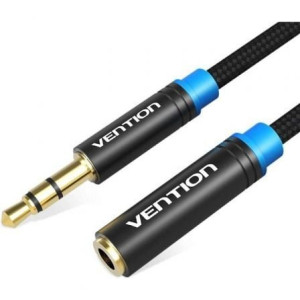 CABLE VENTION ESTÉREO JACK 3.5 MACHO/JACK 3.5 HEMBRA 1.5M