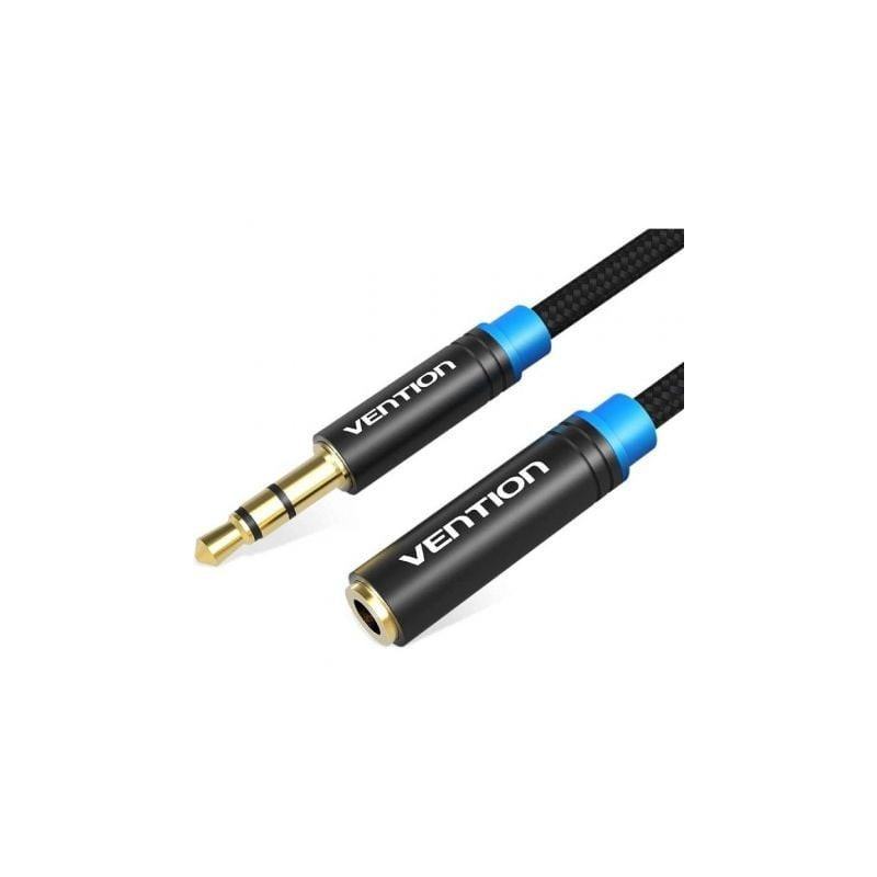 CABLE VENTION ESTÉREO JACK 3.5 MACHO/JACK 3.5 HEMBRA 1.5M