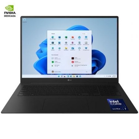 Portátil LG Gram Pro 17Z90TR-E.AD88B Intel Core Ultra 7-255H/ 32GB/ 1TB SSD/ GeForce RTX 5050/ 17"/ Win11