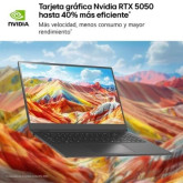 Portátil LG Gram Pro 17Z90TR-E.AD88B Intel Core Ultra 7-255H/ 32GB/ 1TB SSD/ GeForce RTX 5050/ 17"/ Win11
