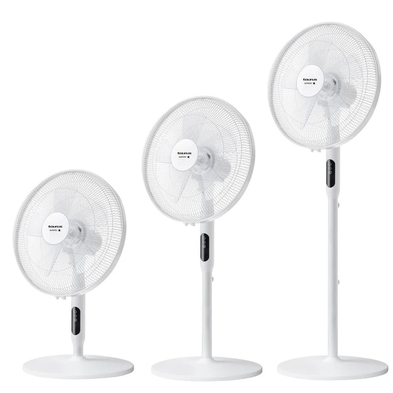 VENTILADOR DE PIE TAURUS FA3001D3 BLANCO/3 VEL./REG.ALTURA
