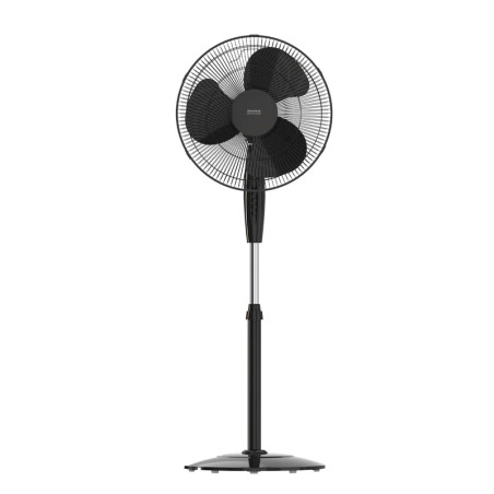 VENTILADOR PIE GRECO TAURUS 16CR ELEGANCE 45W 3V 3 ASP NEGRO
