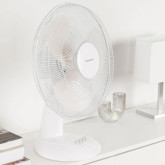 VENTILADOR PIE GRECO TAURUS  16 45W 3 VEL. 3 ASPAS BLANCO
