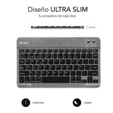 TECLADO SUBBLIM ULTRAFINO SMART BT SUB-KBT-SM0002 GRIS