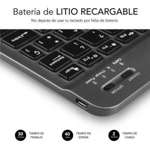 TECLADO SUBBLIM ULTRAFINO SMART BT SUB-KBT-SM0002 GRIS