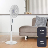 VENTILADOR PIE BLACK & DECKER BXEFP30E 30W 24V 118-138CM