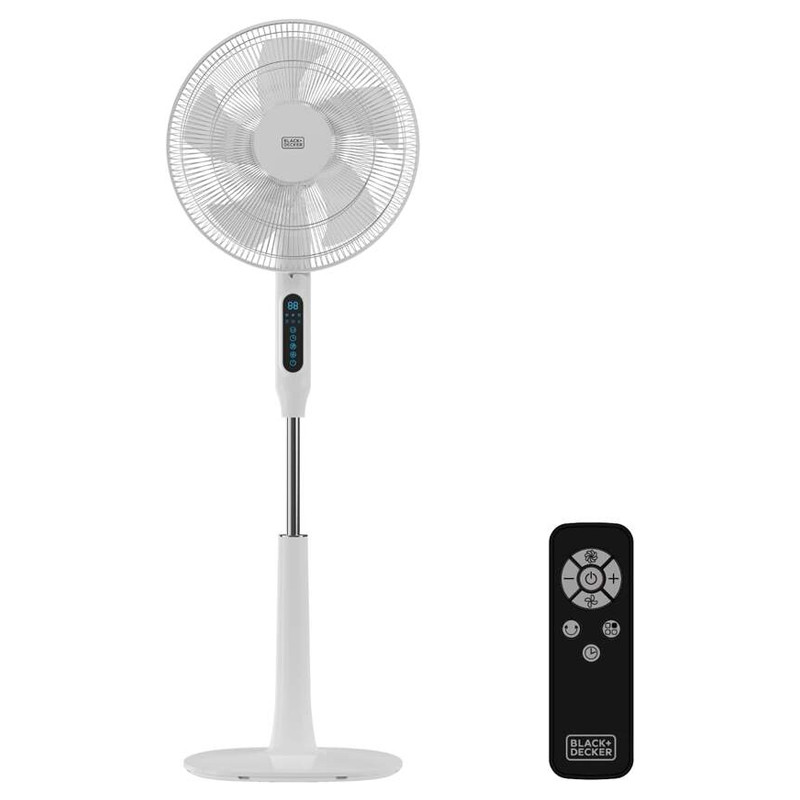 VENTILADOR PIE BLACK & DECKER BXEFP30E 30W 24V 118-138CM