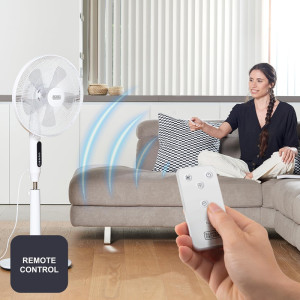 VENTILADOR PIE BLACK & DECKER BXEFP50E 50W 115-135CM 3V