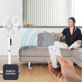 VENTILADOR PIE BLACK & DECKER BXEFP50E 50W 115-135CM 3V