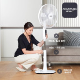 VENTILADOR PIE BLACK & DECKER BXFEP50E 50W 115-135CM 3V