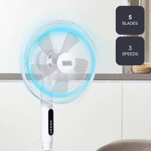 VENTILADOR PIE BLACK & DECKER BXFEP50E 50W 115-135CM 3V