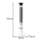 VENTILADOR TORRE BLACK & DECKER BXFT49E 45W 56DBA 102CM
