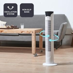 VENTILADOR TORRE BLACK & DECKER BXFT47E 45W 56DBA 81CM