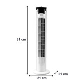 VENTILADOR TORRE BLACK & DECKER BXFT47E 45W 56DBA 81CM