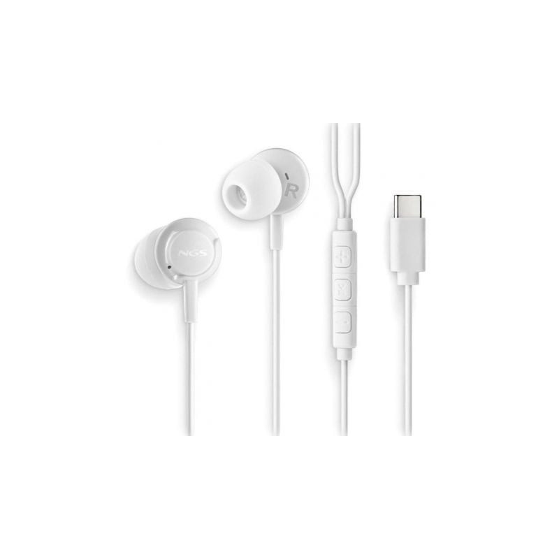 AURICULAR MICROFONO NGS INTRAUDITIVOS CROSS STEP TP-C BLANCO