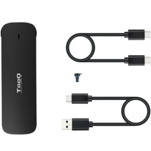 CAJA EXTERNA SSD M.2 NVME TOOQ TQE-2201B USB 3.1