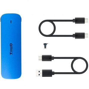 CAJA EXTERNA SSD M.2 NVME TOOQ TQE-2201BL USB 3.1
