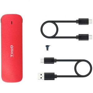 CAJA EXTERNA SSD M.2 NVME TOOQ TQE-2201R USB 3.1