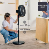 VENTILADOR PIE BLACK & DECKER BXFEP51E 55W 5 ASPAS 3V