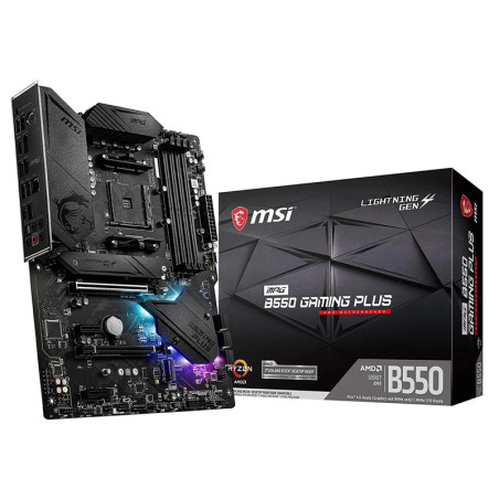PLACA BASE MSI MPG B550 GAMING PLUS DDR4 ATX AM4