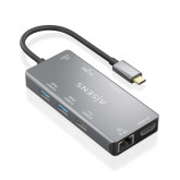ADAPT.AISENS USB-C DOCK 9 EN 1 9P018-GR