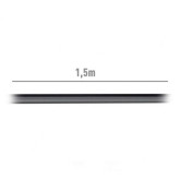 CABLE AISENS JACK 3.5 MACHO 2X RCA MACHO 1.50MT NEGRO