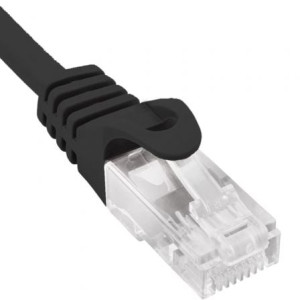LATIGUILLO PHASAK UTP/RJ45 CAT.6 1 MTR NEGRO 