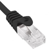 LATIGUILLO PHASAK UTP/RJ45 CAT.6 1 MTR NEGRO 