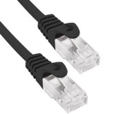LATIGUILLO PHASAK UTP/RJ45 CAT.6 1 MTR NEGRO 