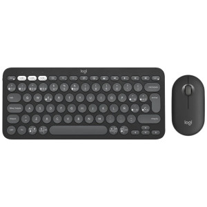 TECLADO+RATON INALAMBRICOS LOGITECH PEBBLE 2 COMBO 