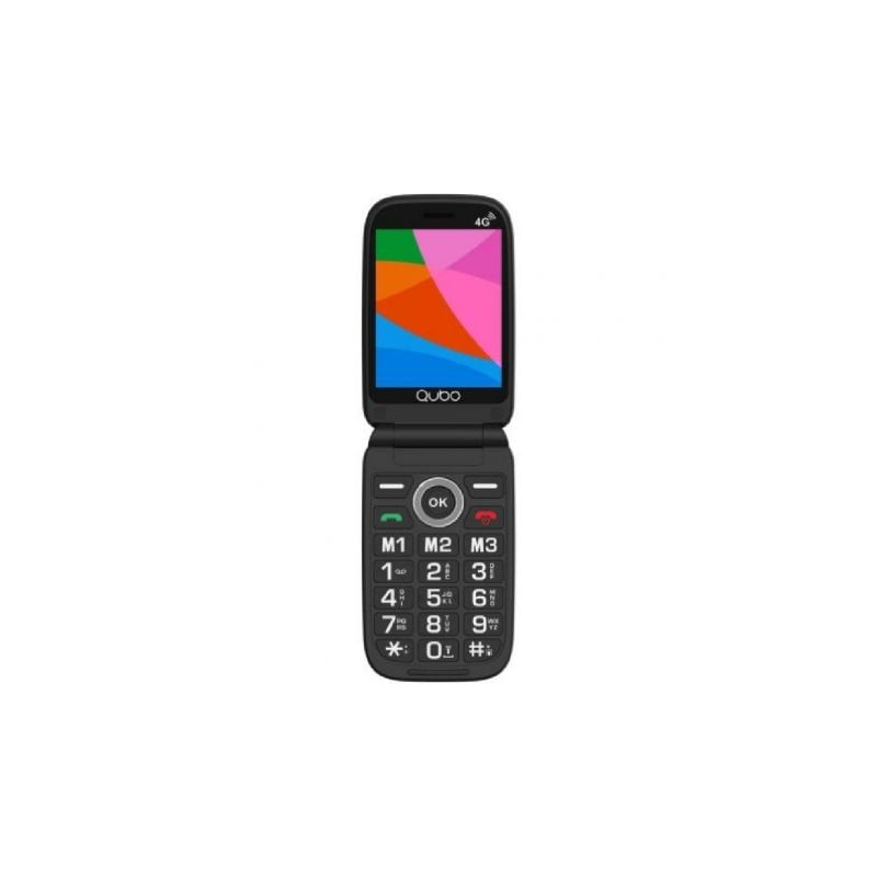 SMARTPHONE QUBO X-D340 4G NEGRO/PERSONAS MAYORES