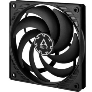 VENTILADOR CAJA ARCTIC P12 SLIM PWM PST/ 12CM/ NEGRO 