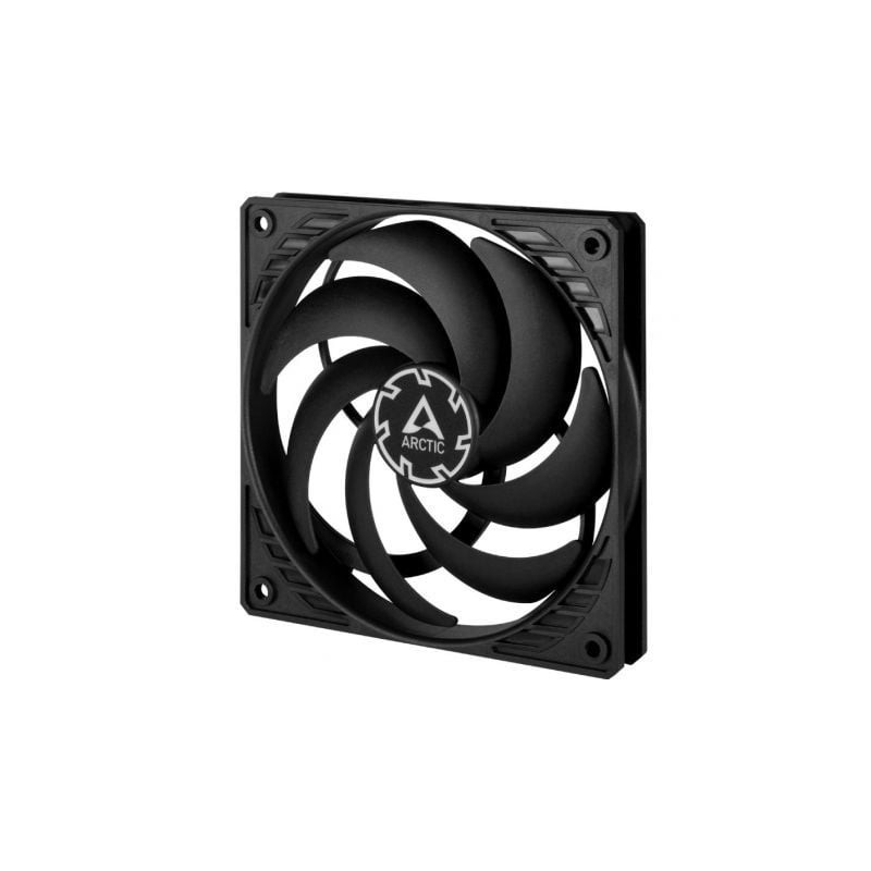 VENTILADOR CAJA ARCTIC P12 SLIM PWM PST/ 12CM/ NEGRO 