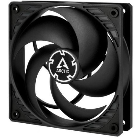 VENTILADOR CAJA ARCTIC P12 PWM PST/ 12CM/ NEGRO 