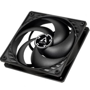 VENTILADOR CAJA ARCTIC P12 PWM PST/ 12CM/ NEGRO 