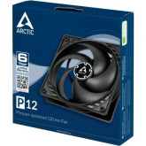 VENTILADOR CAJA ARCTIC P12 PWM PST/ 12CM/ NEGRO 