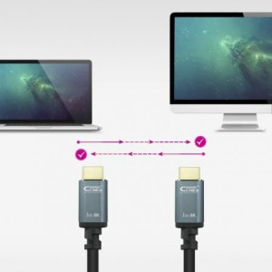CABLE HDMI NANOCABLE 2.1 IRIS 8K M/M 10M NEGRO