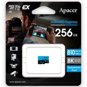 MICRO SD EXPRESS APACER 256GB UHS-I/ CLASE 10/ 810MBS