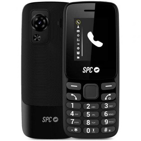 TELEFONO SPC MOVIL TALK 2 PARA PER. MAYORES 4G NEGRO 2340N