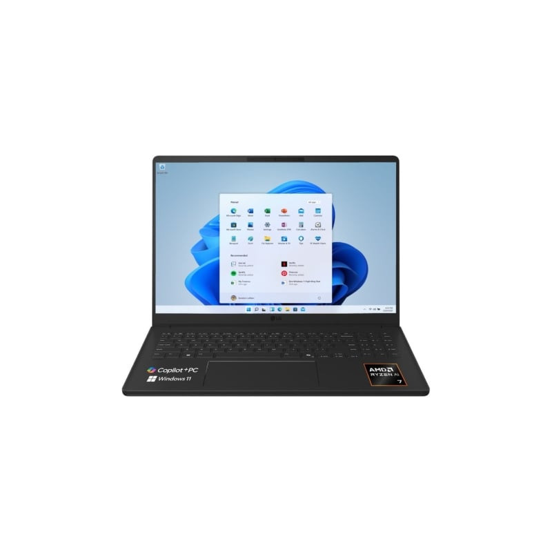 Portátil LG Gram 16U55U-G.AU75BN Ryzen AI 7 445/ 16GB/ 512GB SSD/ 16"/ Win11