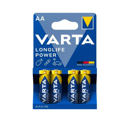 PILAS ALCALINAS VARTA R6 AA ENERGY PAQ4   R6AV