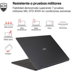 Portátil LG Gram 16Z90TL-G.AU85BN Intel Core Ultra 7-258V/ 32GB/ 512GB SSD/ 16"/ Win11