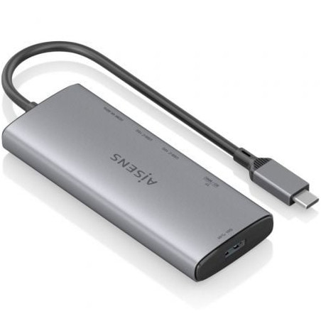 DOCKING USB TIPO-C AISENS ASUC-6P029-GR 1XHDMI 4K 2XUSB TIPO