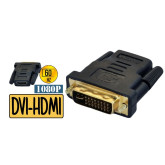 ADAPTADOR DVI-I MACHO A HDMI HEMBRA