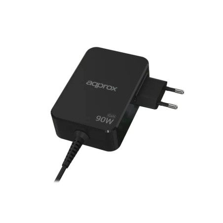 CARGADOR APPROX PORTATIL UNIVERSAL GAN USB-C 90W